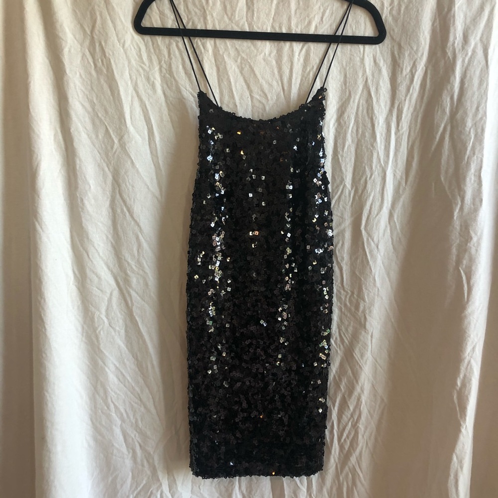 Sequin mini dress